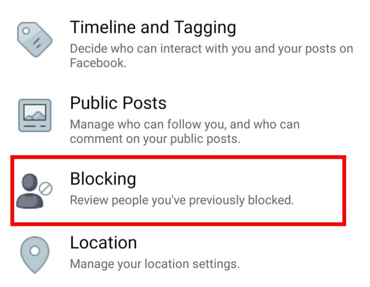How To Block Someone On Facebook