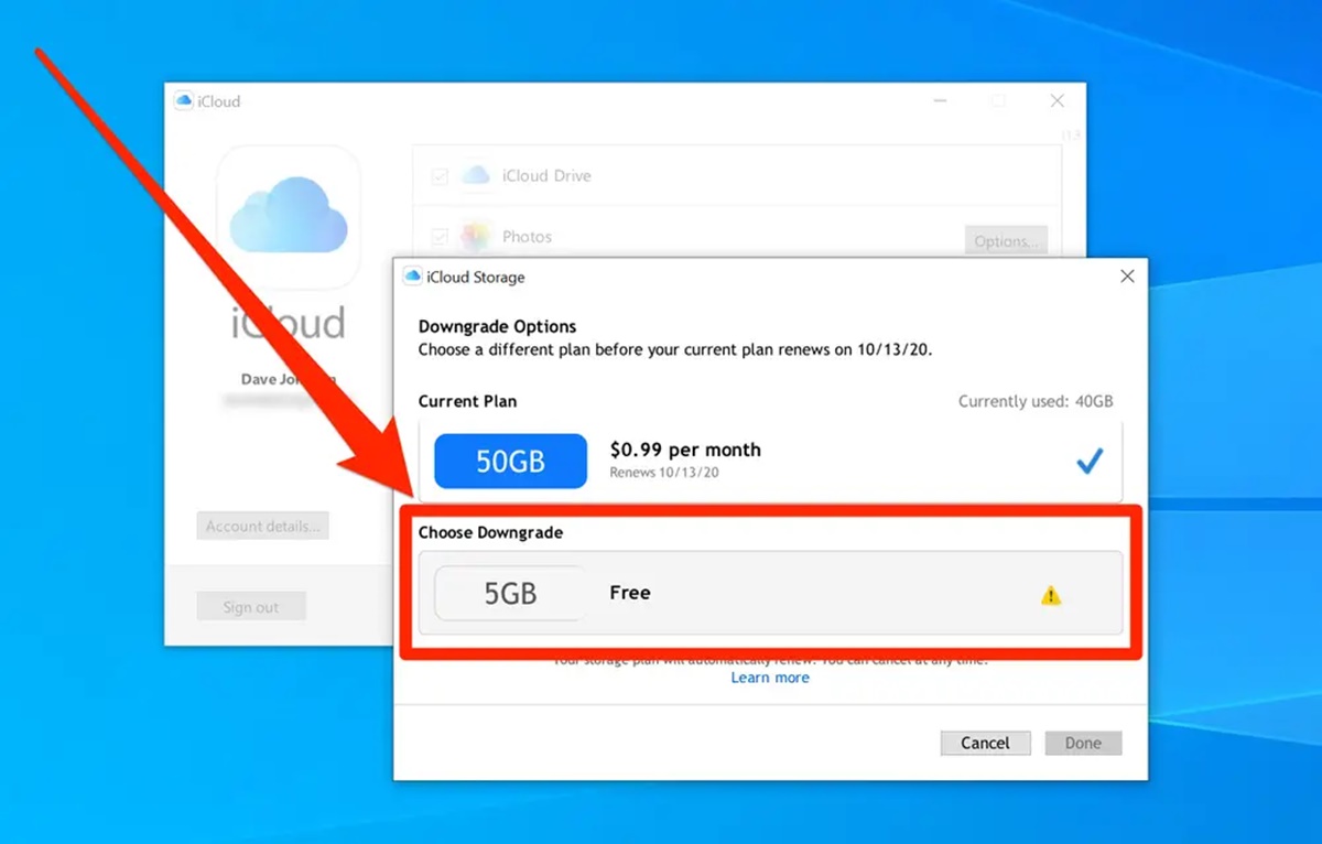 How To Cancel Your iCloud Storage Plan