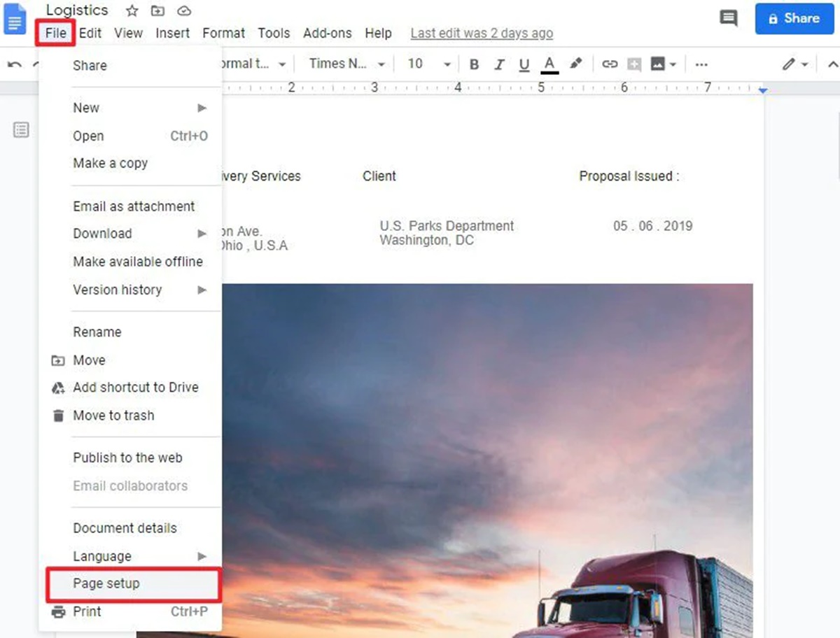 How To Change A Google Docs Background To A Picture