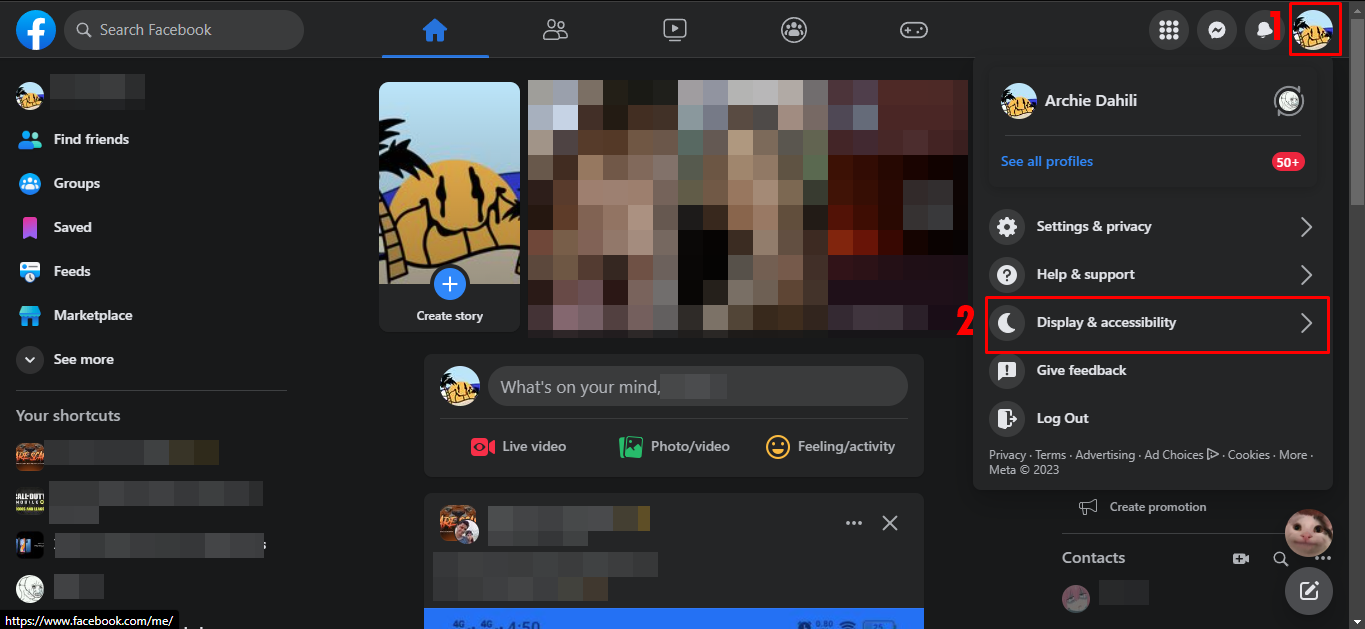 How To Change Facebook To Dark Mode