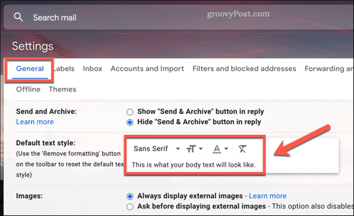 How to change language in gmail. Change gmail