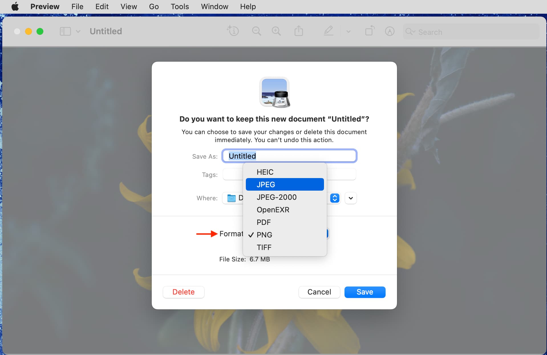 How To Change The Location And File Format For Mac Screenshots