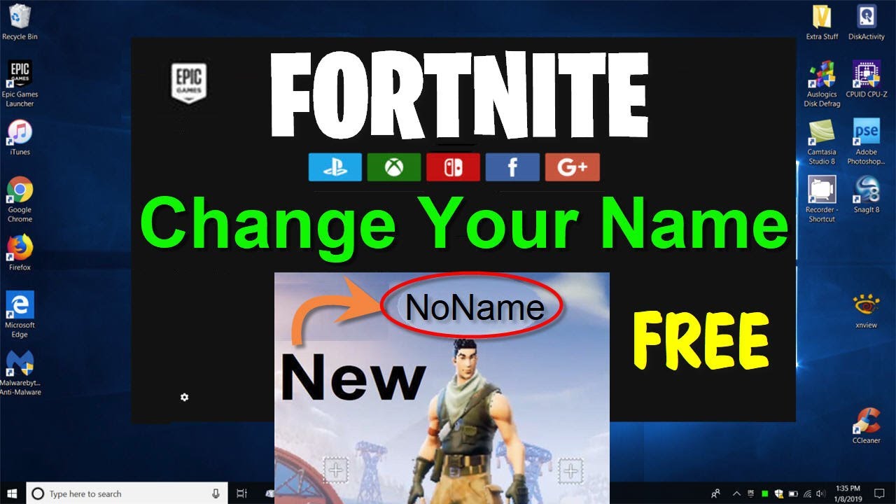 How To Change Your Fortnite Name