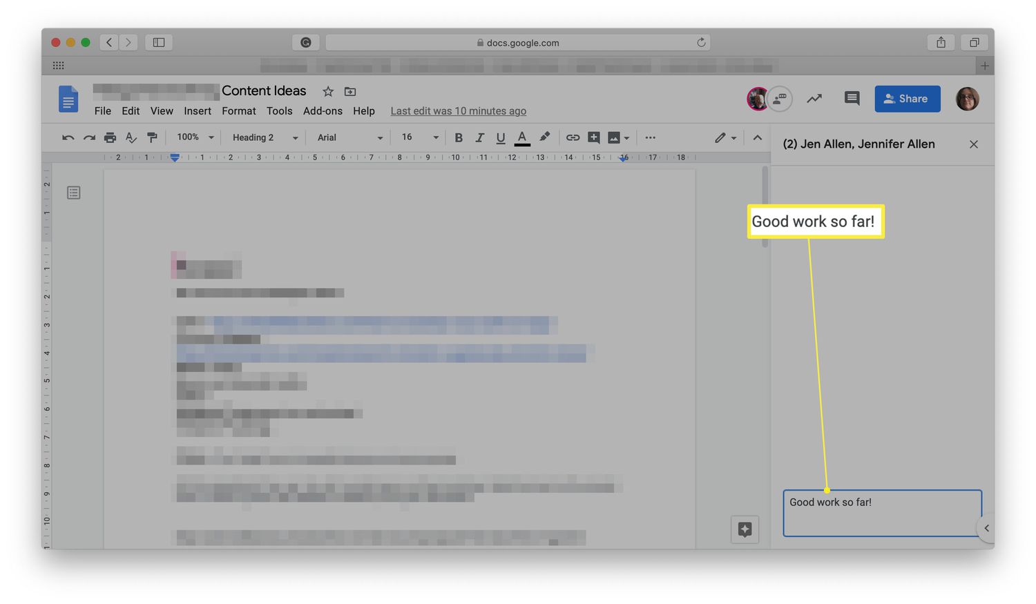 How To Chat In Google Docs