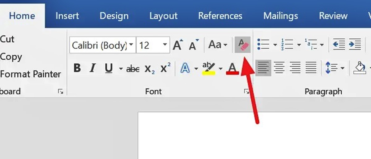 How To Clear Formatting In Word