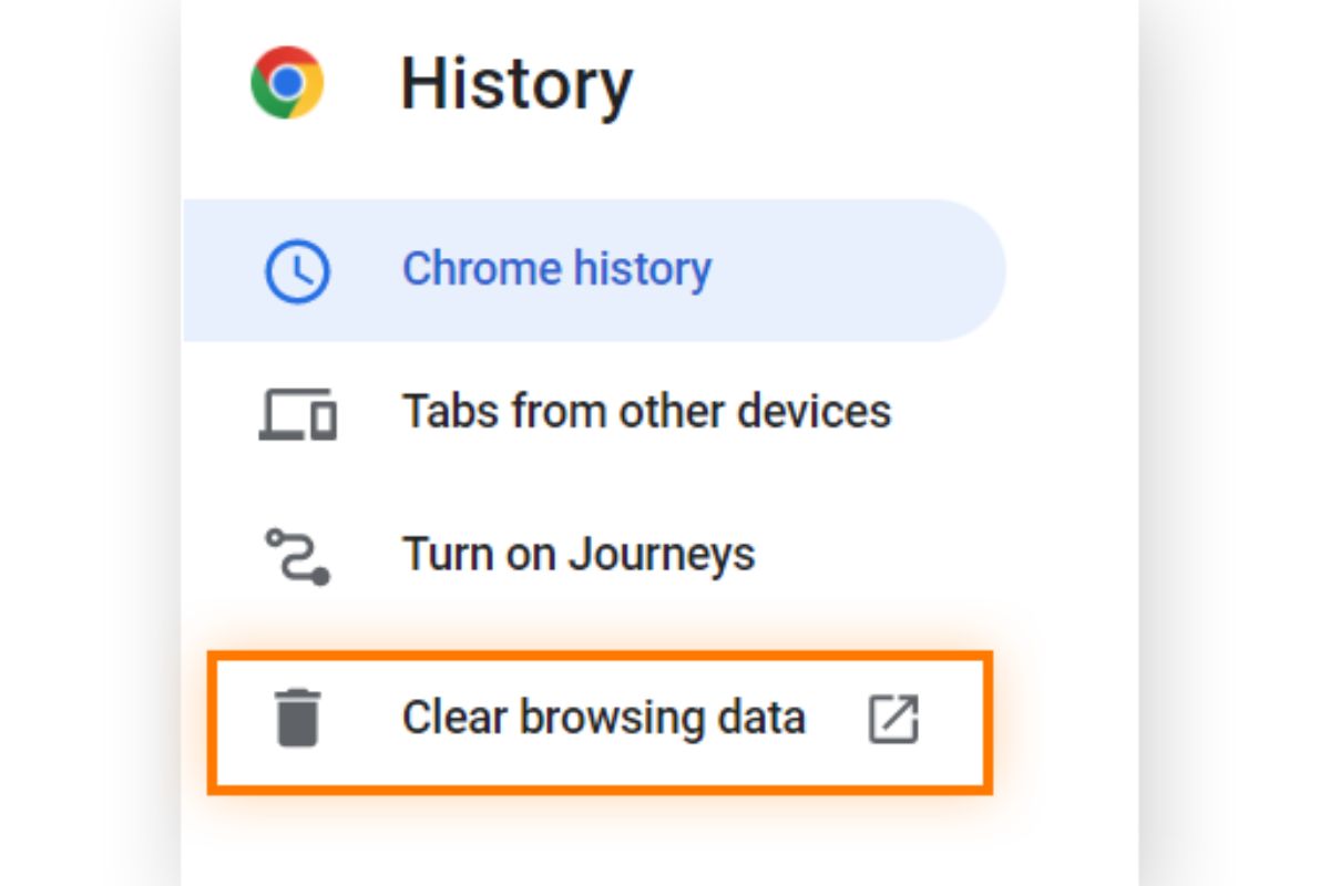 How To Clear Your Google Search History