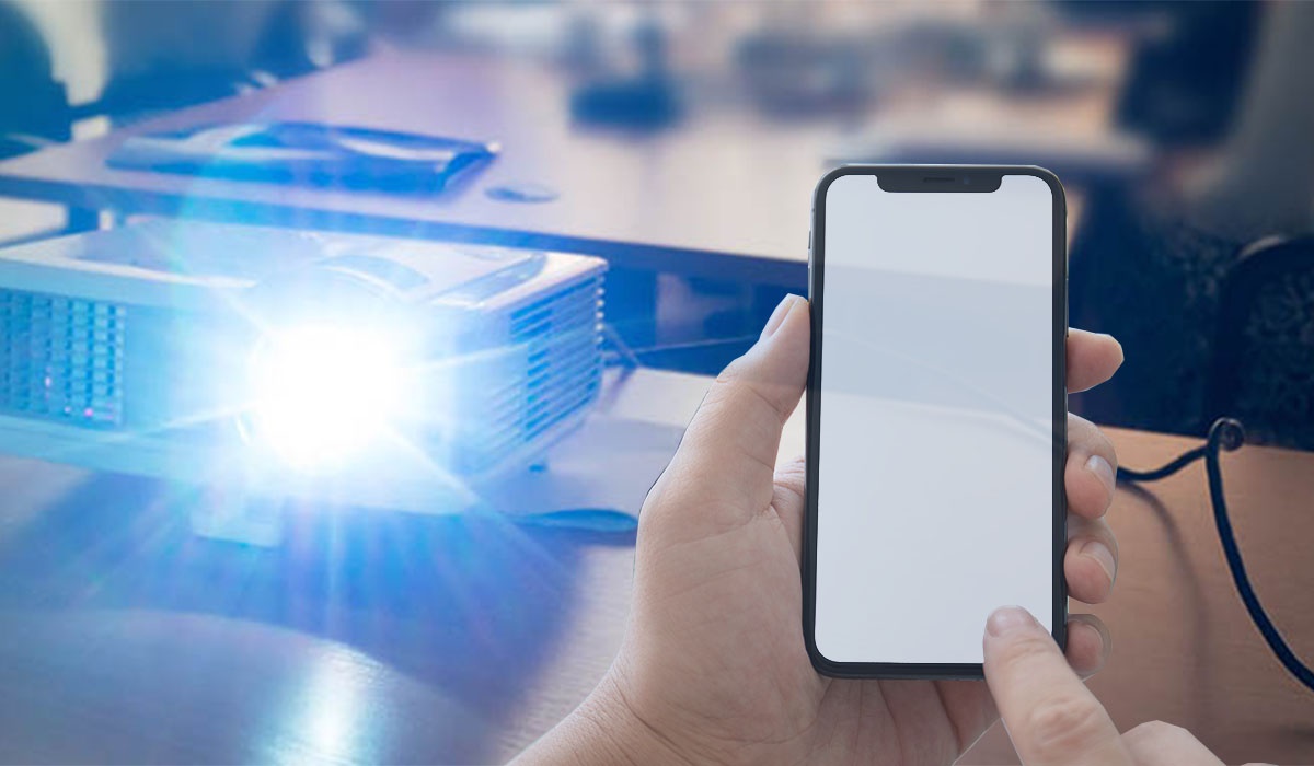 How To Connect An iPhone To A Mini Projector