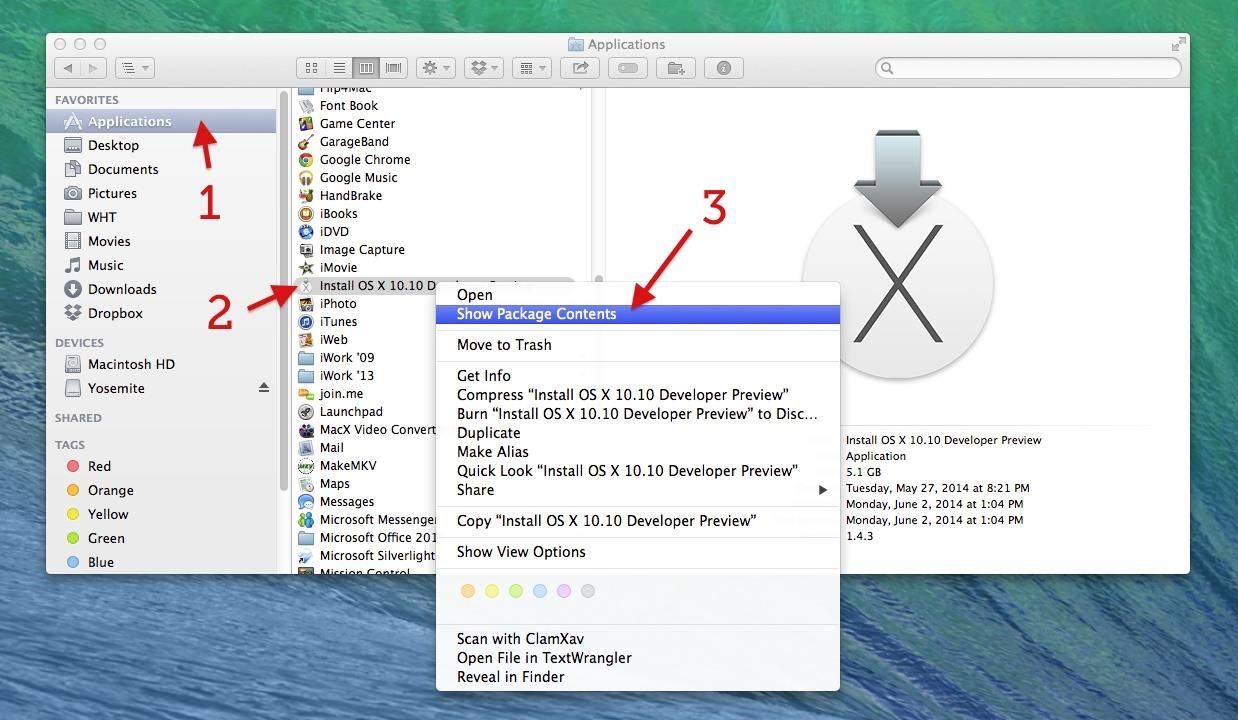 How To Create A Bootable OS X Yosemite Installer