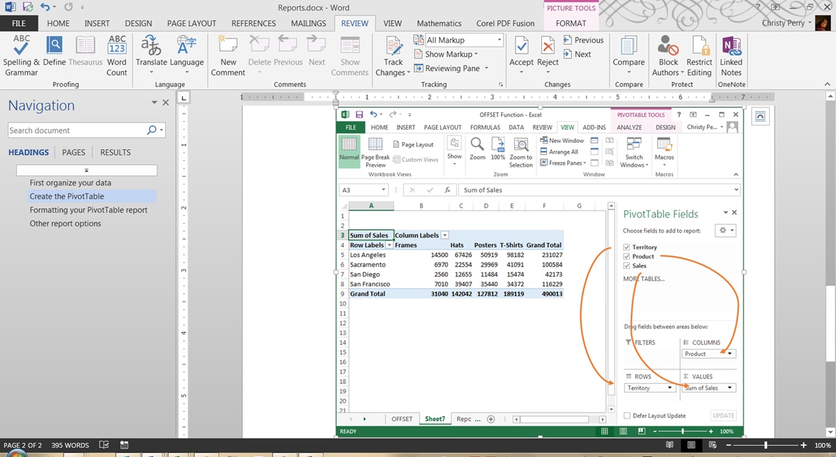 how-to-create-a-report-in-excel