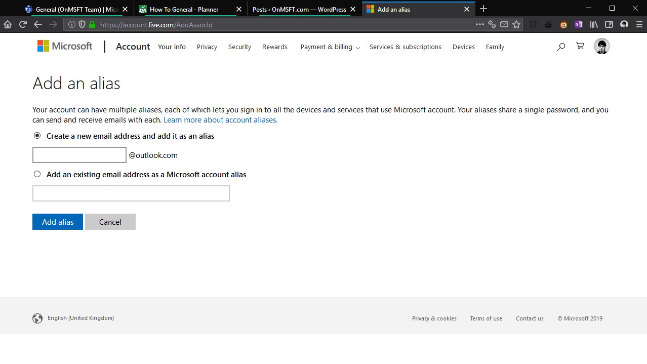 How To Create An Email Alias In Outlook And Outlook.com