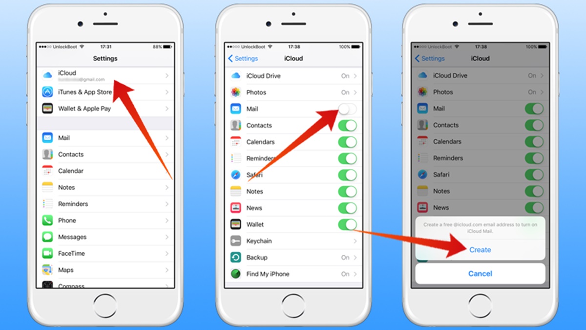 How To Create An iCloud Email