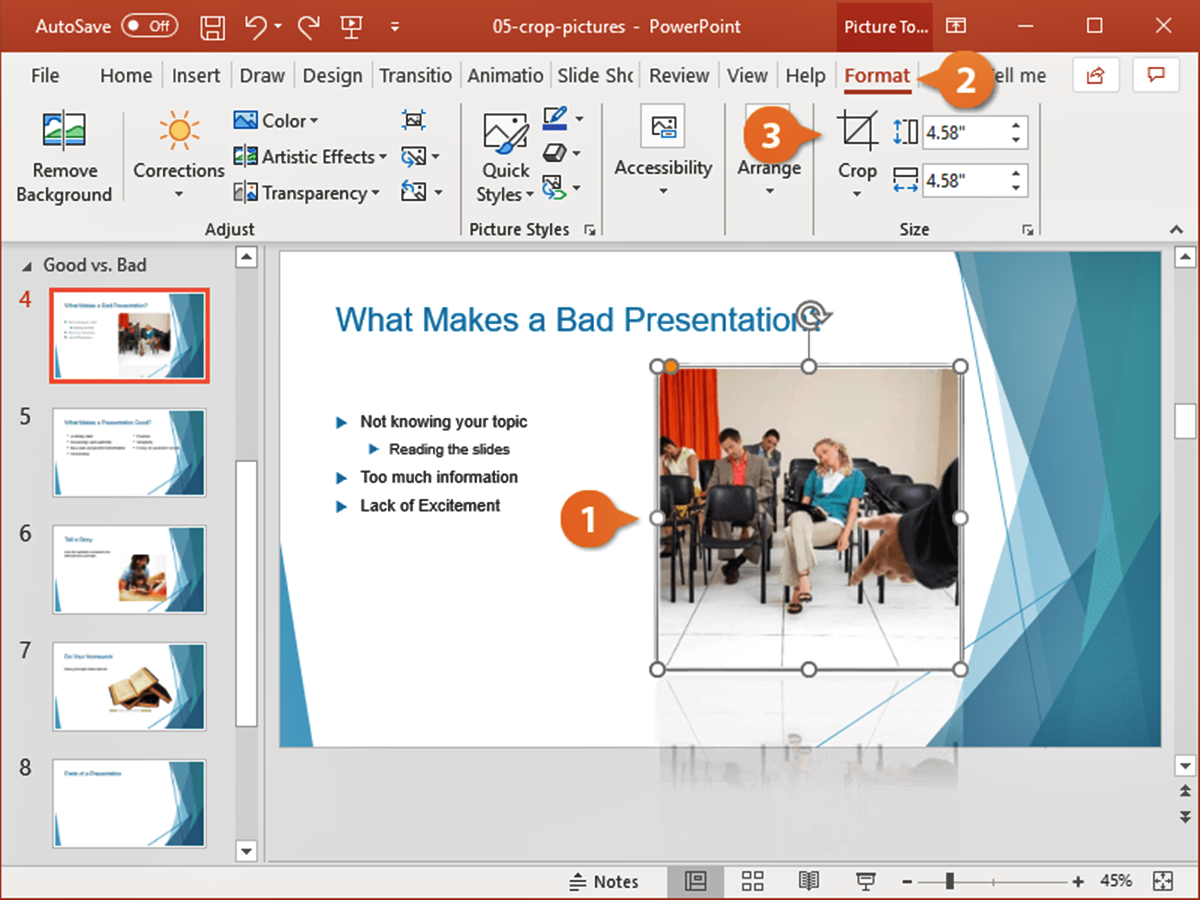 How To Crop A Picture In PowerPoint