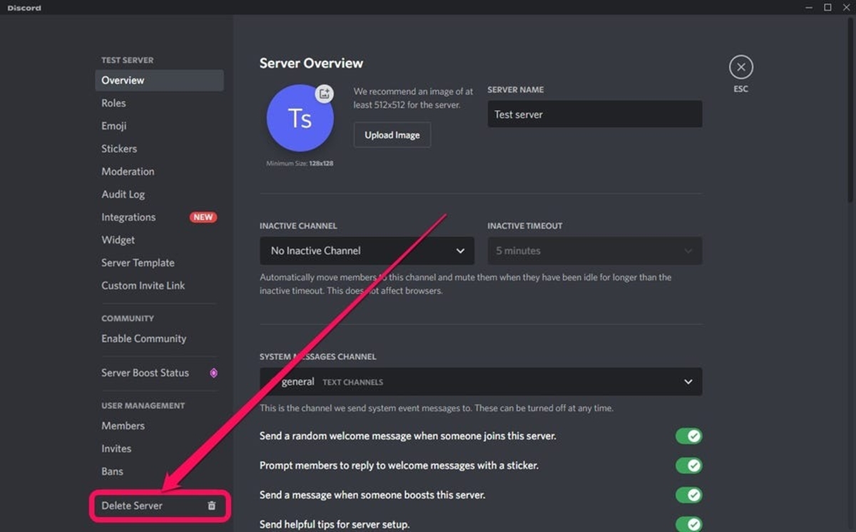 how-to-delete-a-discord-server