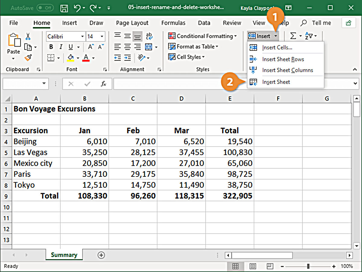 How To Delete A Page In Excel