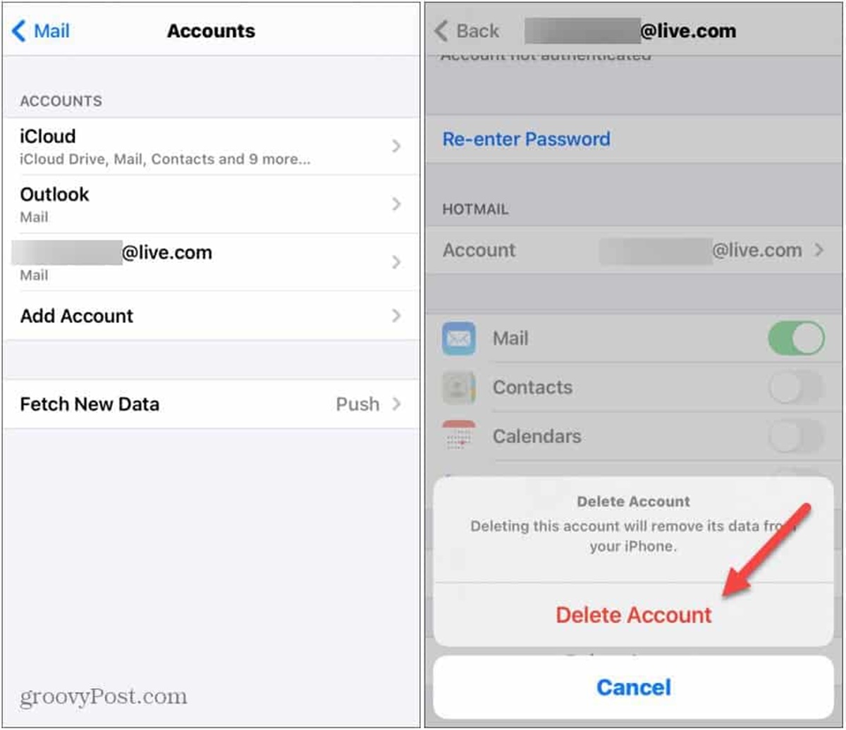 How To Delete An Email Account On An iPhone