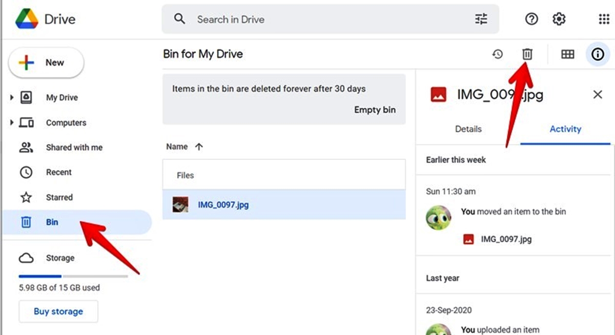 How To Delete Files From Google Drive