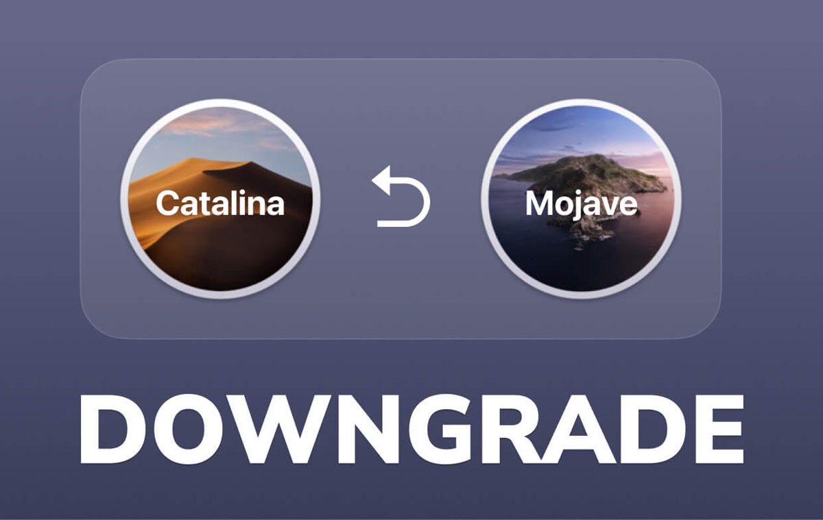 How To Downgrade From Catalina To Mojave