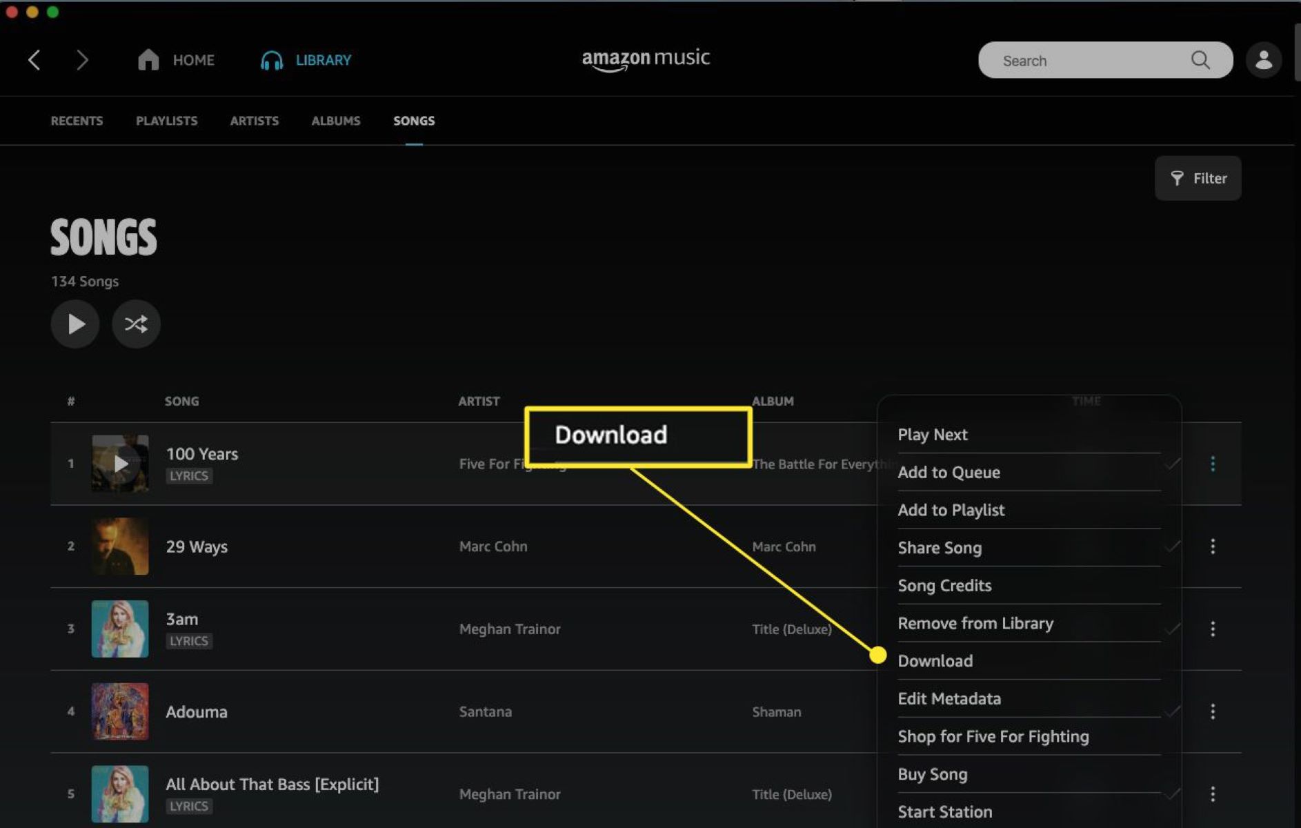 How To Download Songs From Amazon
