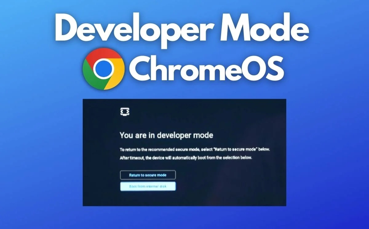 How To Enable Chromebook Developer Mode