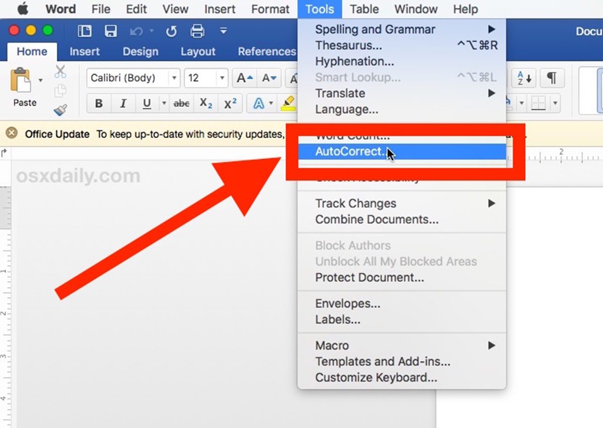 How To Enable Or Disable AutoComplete In MS Word
