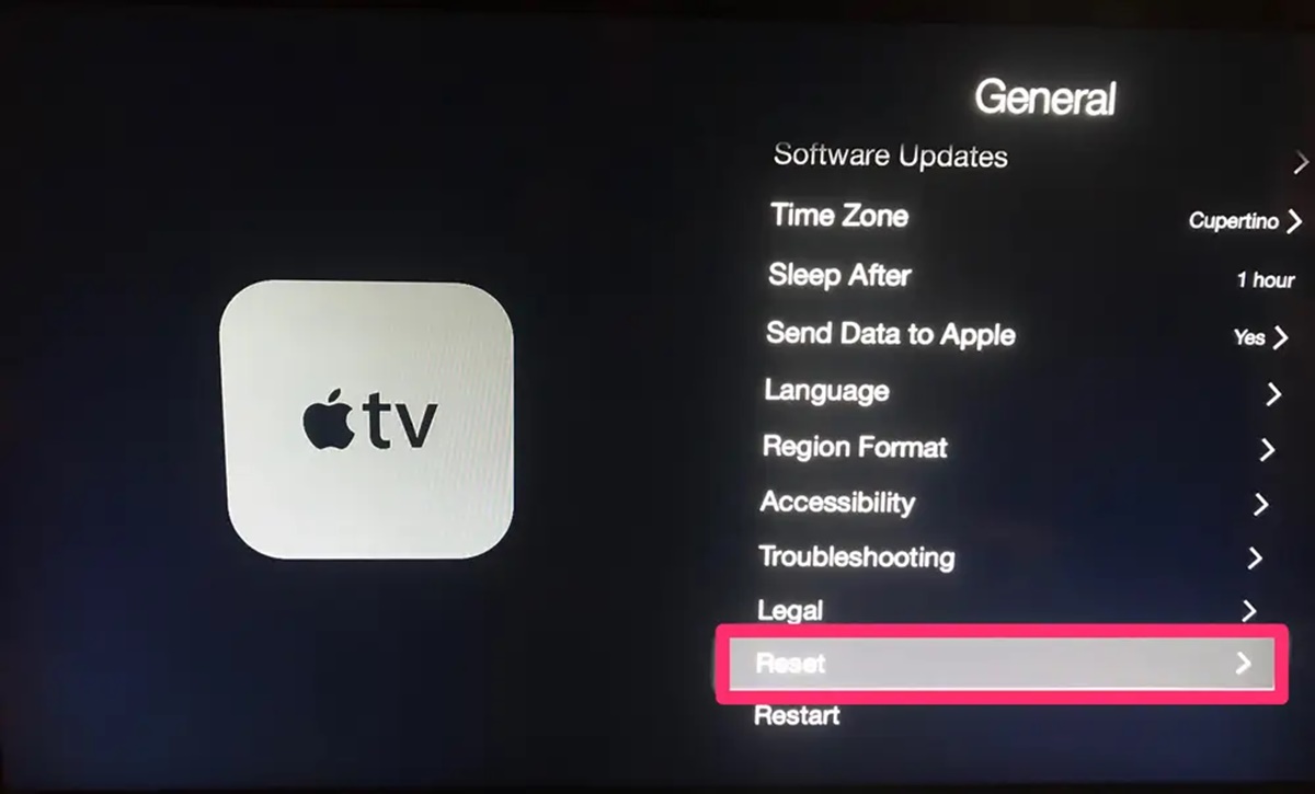 How To Factory Reset Your Apple TV