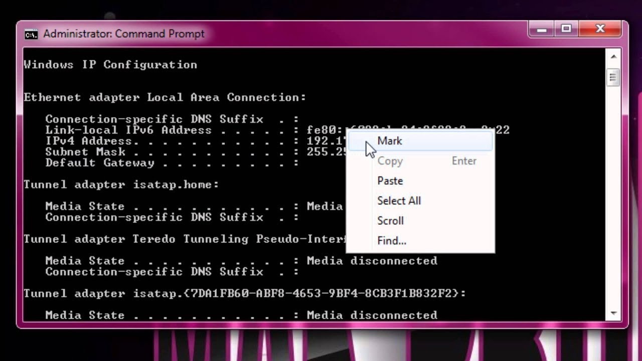 How To Find An IP Address In Command Prompt