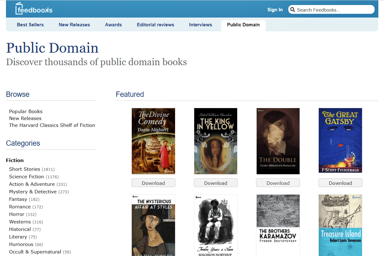 How To Find Public Domain Books Online