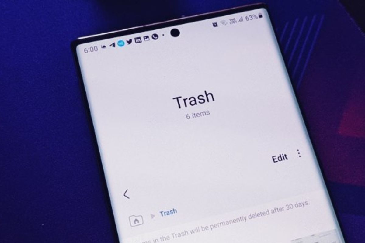 How To Find Trash On An Android