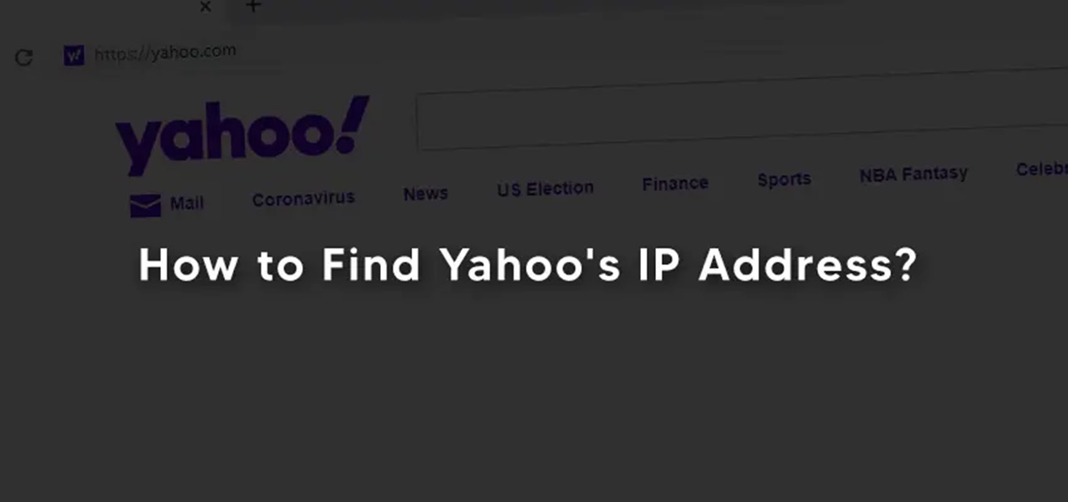 How To Find Yahoo’s IP Address