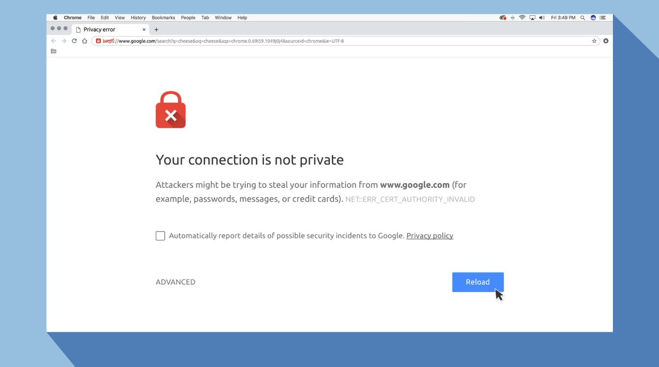 How To Fix A Privacy Error In Chrome