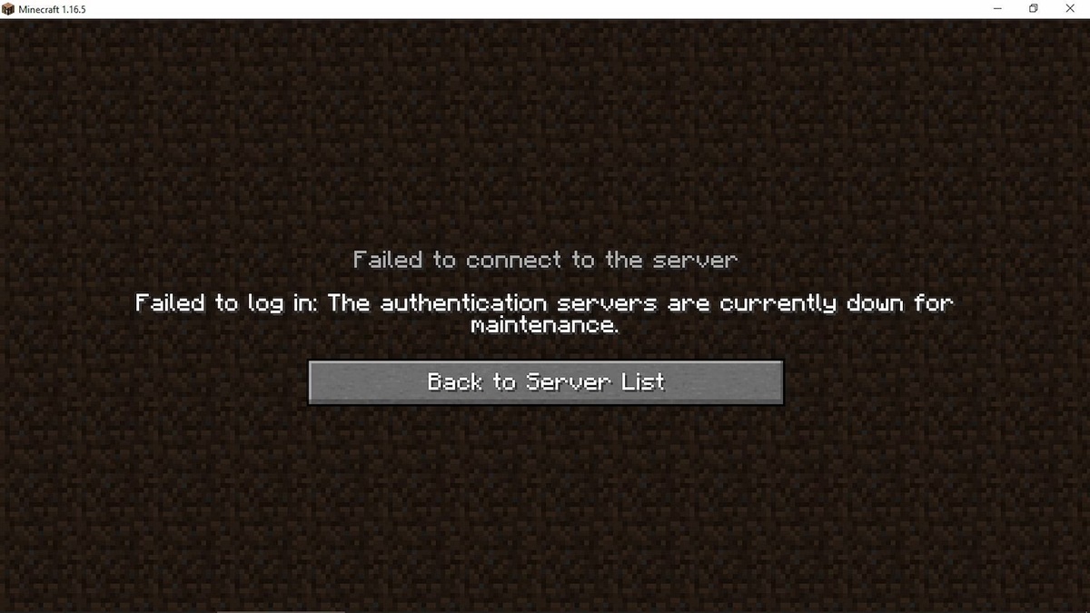 How To Fix An Authentication Error In Minecraft