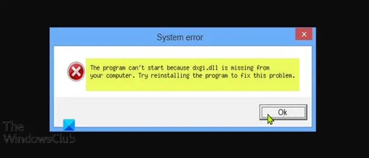how-to-fix-dxgi-dll-is-missing-or-not-found-errors