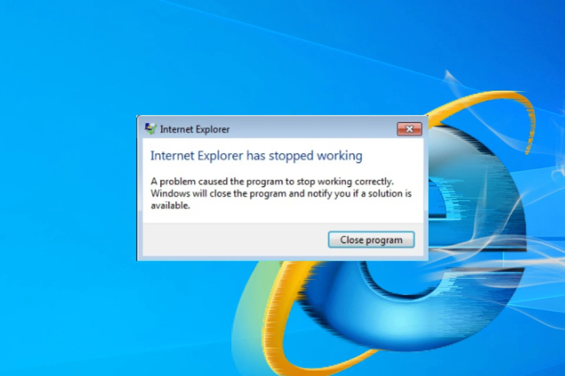 How To Fix The ‘Internet Explorer Has Stopped Working’ Error