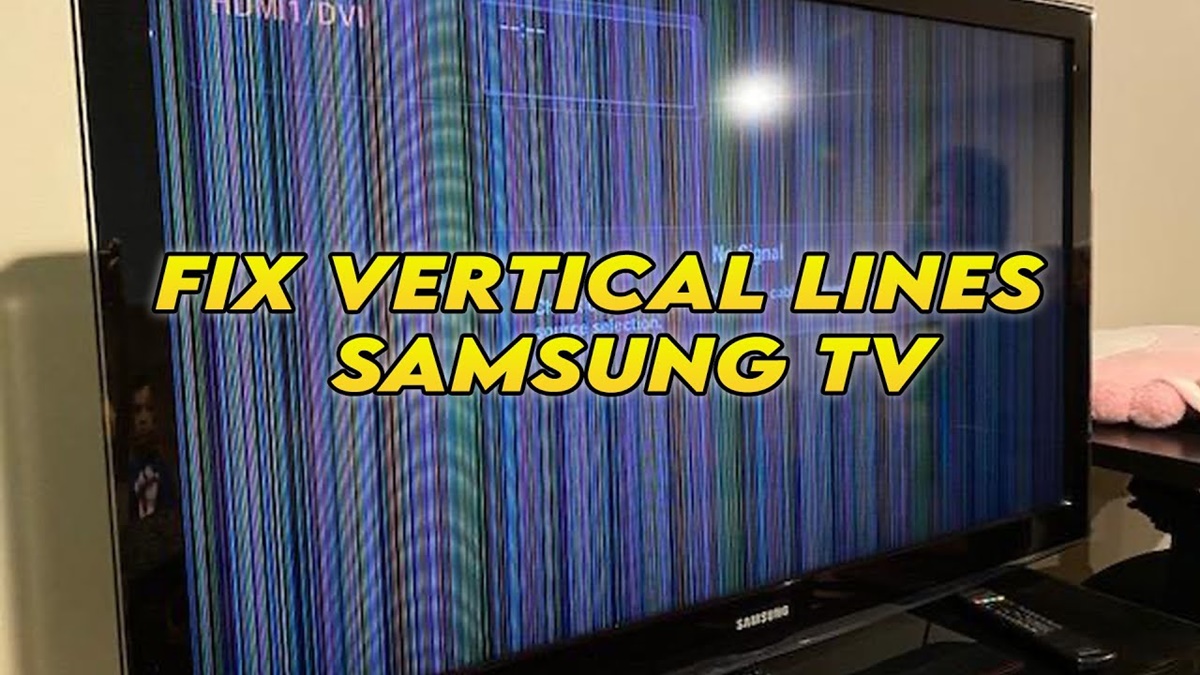 How to Fix Vertical Lines on a Samsung TV | CitizenSide