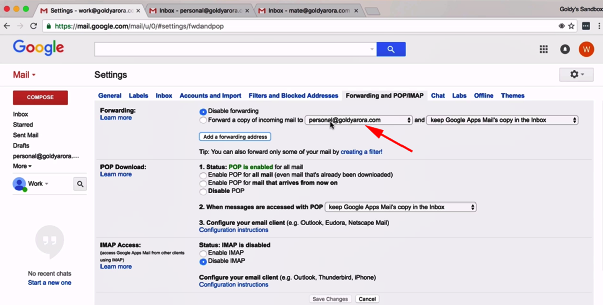 How To Forward Gmail Email Using Filters