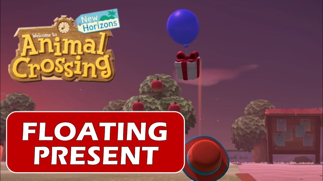 How To Get A Floating Present In Animal Crossing