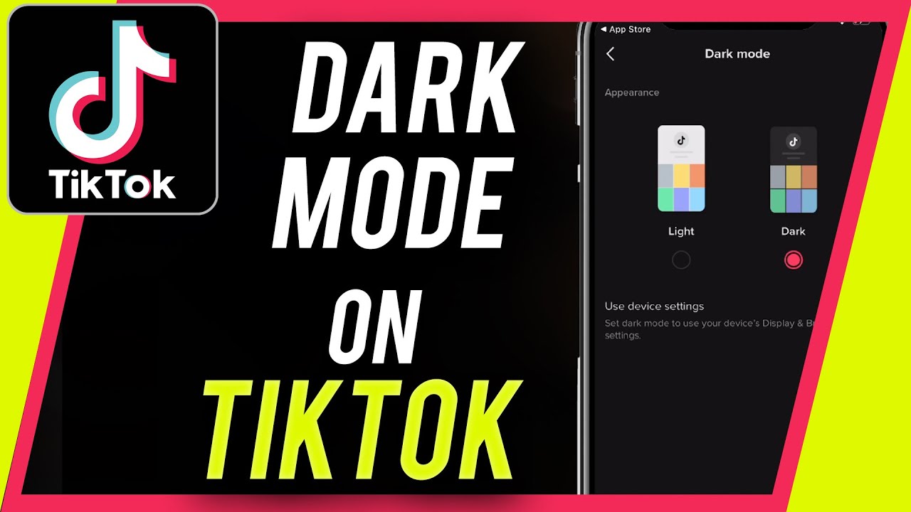 how-to-get-dark-mode-on-tiktok