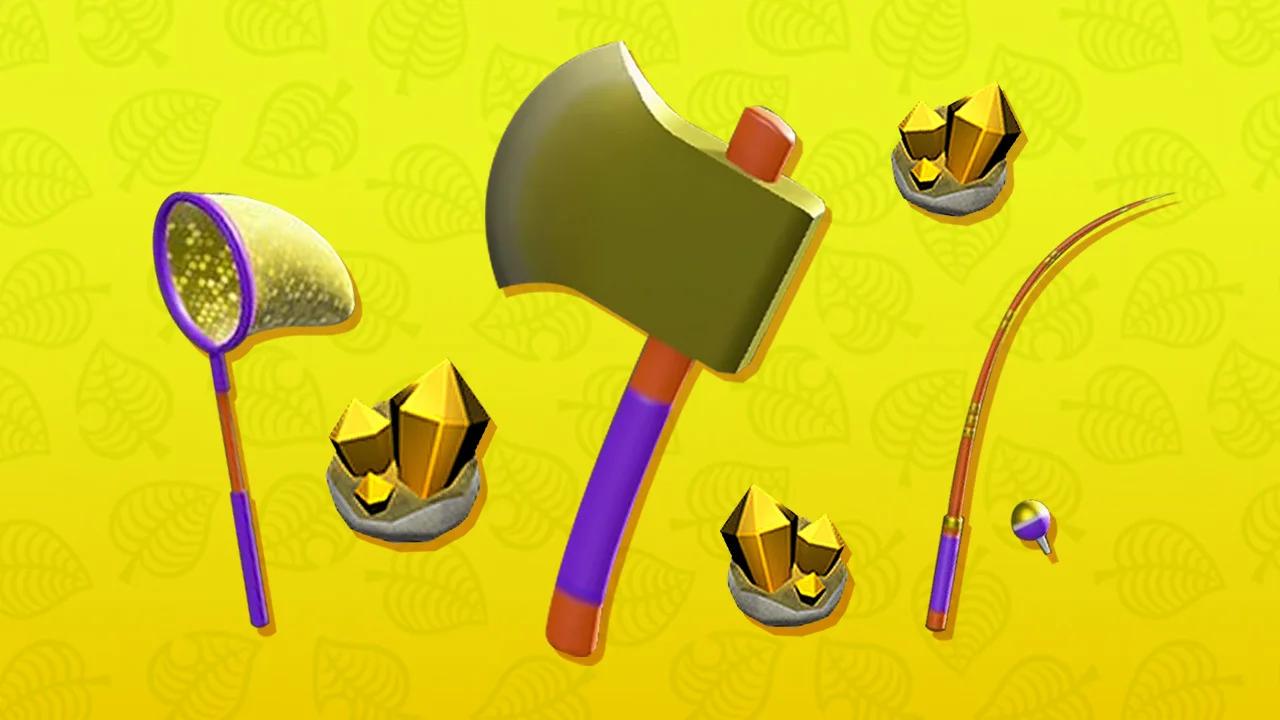 How To Get Golden Tools In Animal Crossing