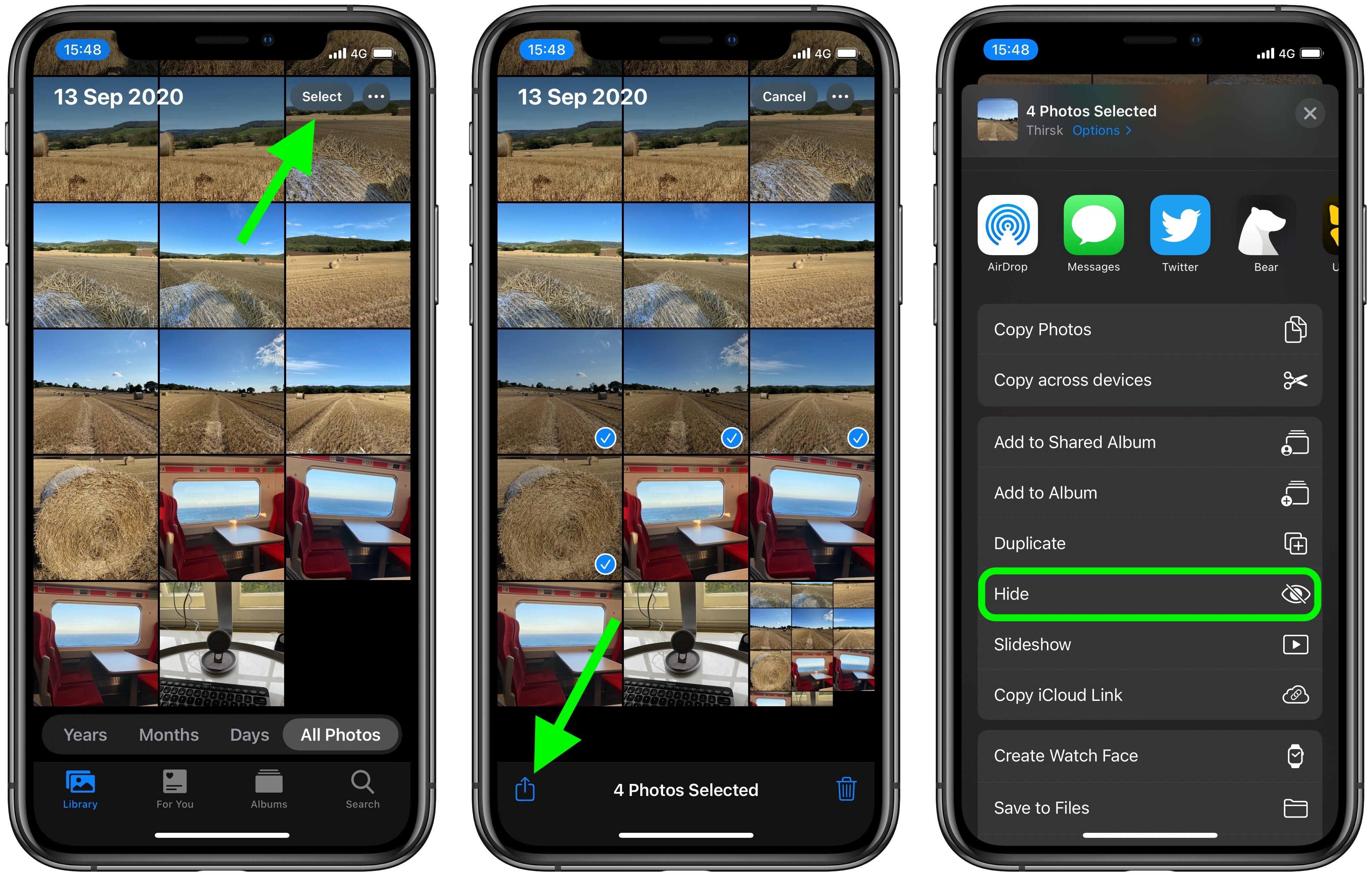 How To Hide Photos On IPhone