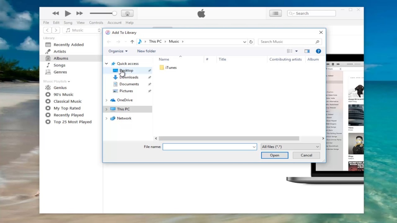 How To Import Downloaded Music To iTunes