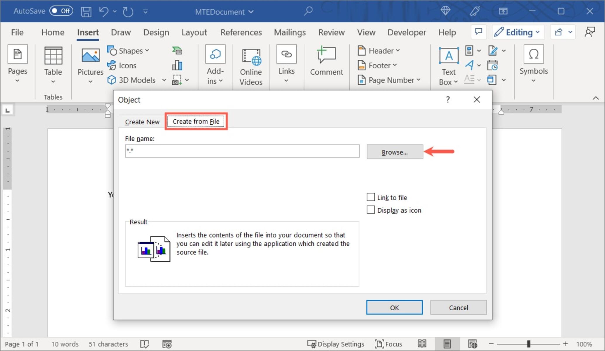 How To Insert A PDF Into Word