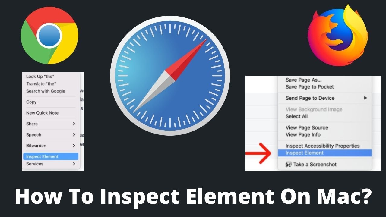 How To Inspect An Element On A Mac