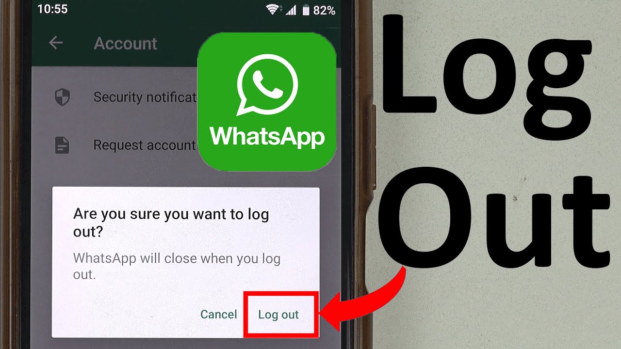 How To Log Out Of WhatsApp On iPhone Or Android
