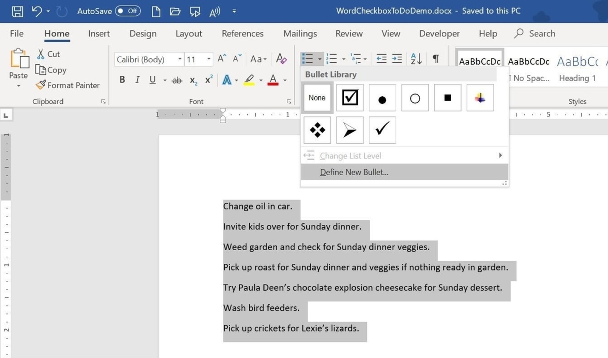 How To Make A Check Mark With A Keyboard In MS Office