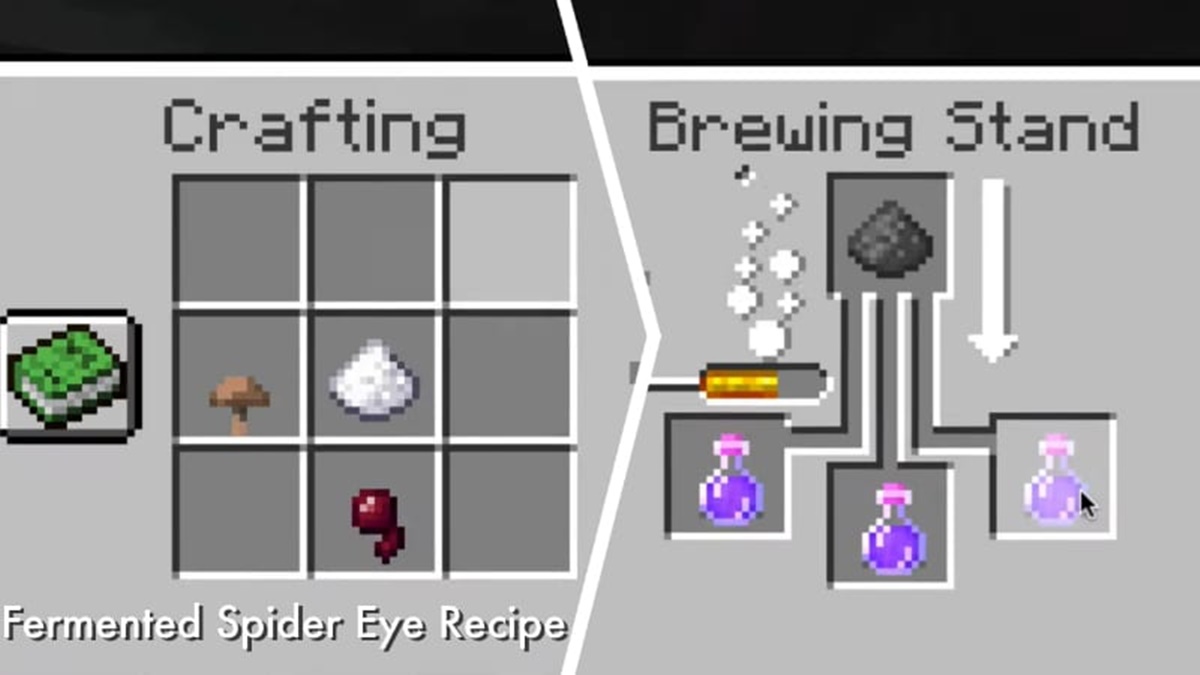 How To Make A Minecraft Potion Of Weakness