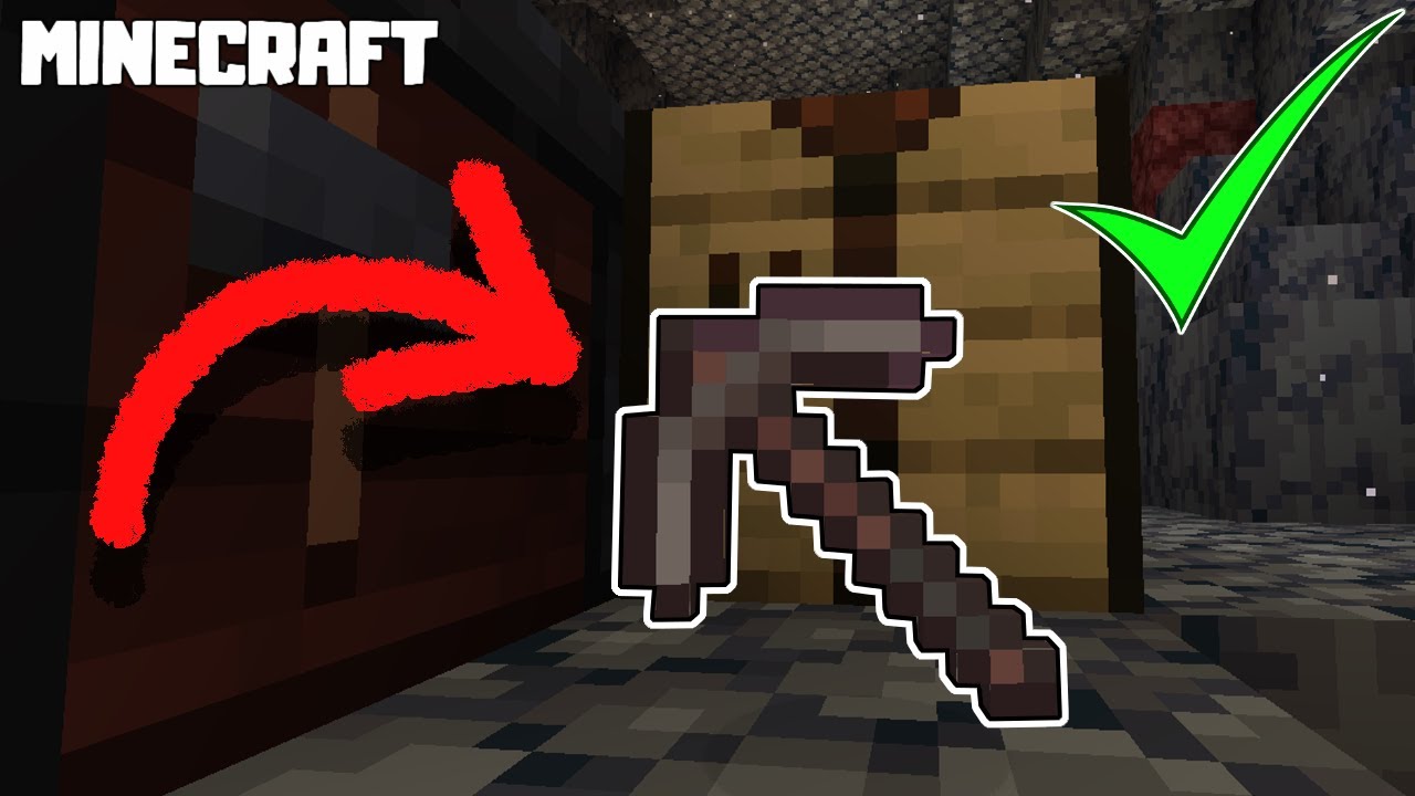 How To Make A Pickaxe In Minecraft