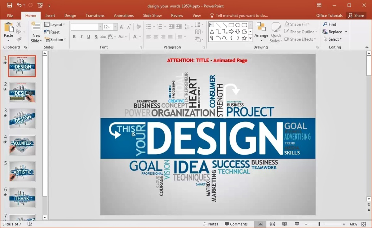 How To Make A Word Cloud In PowerPoint
