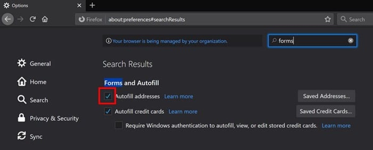 How To Manage Firefox Autofill Settings