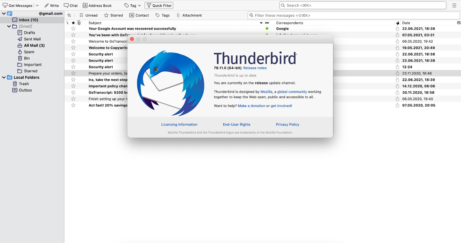 How To Mark All Messages As Read Quickly In Mozilla Thunderbird