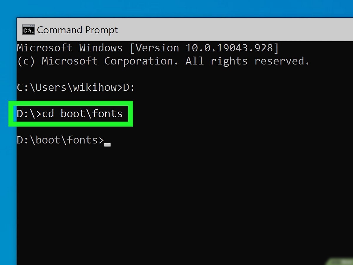 How To Open Command Prompt In A Folder